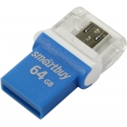 USB флэш-диск 64GB Smart Buy OTG POKO series синий